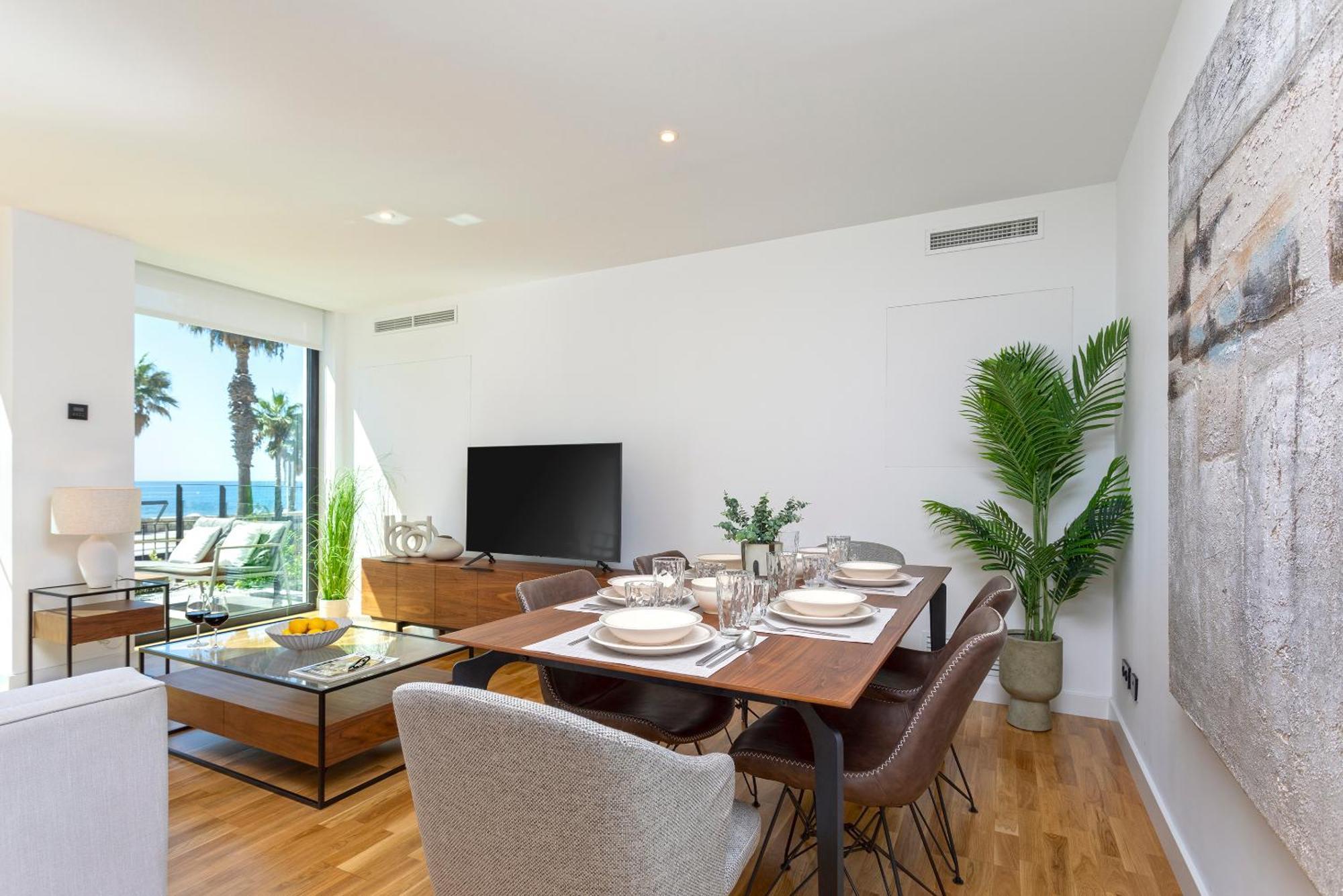 Malagueta Beach Front Luxury Apartment By Rent Me Málaga Eksteriør bilde